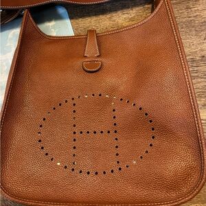 Brown Leather Shoulder Bag